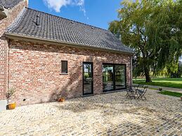 Spacious Holiday Home With Pond in Poperinge