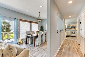 Walk to Beach: Home w/ 2 Decks in Galveston!