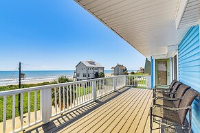 Walk to Beach: Home w/ 2 Decks in Galveston!