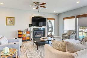 Walk to Beach: Home w/ 2 Decks in Galveston!