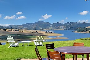 Casa con mágica vista represa del Sisga