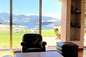 Casa con mágica vista represa del Sisga