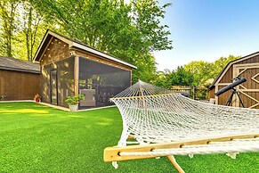 Home w/ Hot Tub, Playset & Grills in Clarksville!