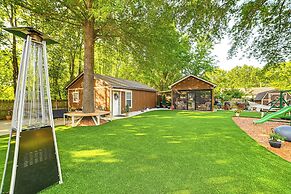 Home w/ Hot Tub, Playset & Grills in Clarksville!