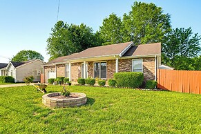 Home w/ Hot Tub, Playset & Grills in Clarksville!