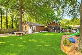 Home w/ Hot Tub, Playset & Grills in Clarksville!