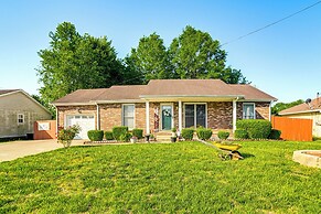 Home w/ Hot Tub, Playset & Grills in Clarksville!