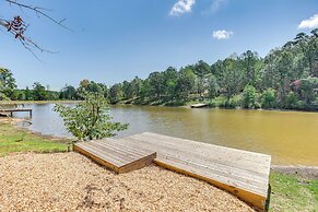 Modern Home Near Lake Martin: Fishing Pond On-site