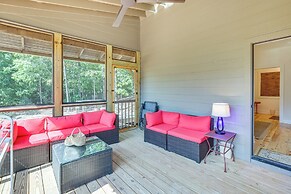 Modern Home Near Lake Martin: Fishing Pond On-site