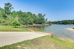 Modern Home Near Lake Martin: Fishing Pond On-site