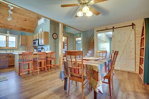 Lakefront Cabin w/ Fire Pit in Frederic!