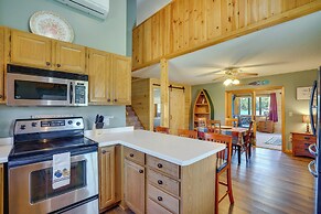 Lakefront Cabin w/ Fire Pit in Frederic!