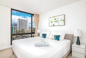 Diamond Head View with King Bed and Double Bed and Parking