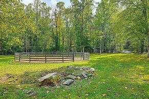 28 Acres: Home w/ Barn & Fire Pit Near Franklin!