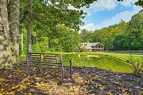 28 Acres: Home w/ Barn & Fire Pit Near Franklin!