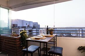 Apt vista incrivel piscina e academia