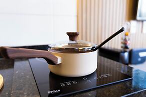 Estudio Pinheiros com piscina e academia