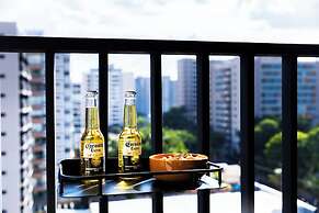 Estudio piscina e AC prox ao Ibirapuera