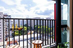 Estudio piscina e AC prox ao Ibirapuera