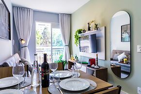 Apt piscina e AC com academia e vaga