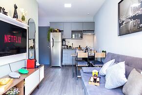 Apt piscina e AC com academia e vaga