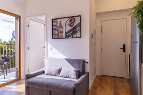 Apt 2 quartos com AC e academia Butantã