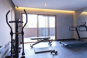 Apt 2 quartos com AC e academia Butantã