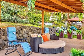 Lakefront Home w/ Fire Pit, Dock in Kent!