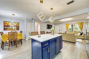 3 Mi to Usf: Chic Home w/ Yard in Tampa!