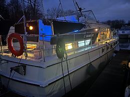 Riverside Boat Retreat on the River Thames