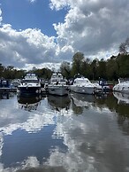Riverside Boat Retreat on the River Thames