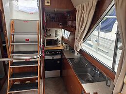 Riverside Boat Retreat on the River Thames