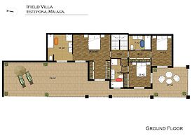 Luxury Villa With Stunning Views in Estepona