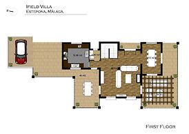 Luxury Villa With Stunning Views in Estepona