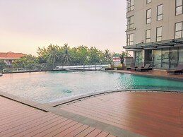 Homey and Modern 2BR Apartment at Royal Olive Residence