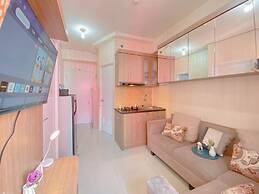 Good and Warm 2BR at Green Pramuka City Apartment