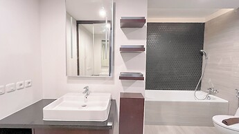 Exclusive 2BR Apartment (No Kitchen) with Balcony at Skales Residence 