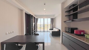 Exclusive 2BR Apartment (No Kitchen) with Balcony at Skales Residence 