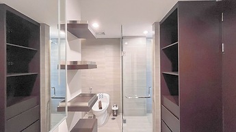 Exclusive 2BR Apartment (No Kitchen) with Balcony at Skales Residence 