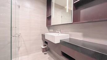 Exclusive 2BR Apartment (No Kitchen) with Balcony at Skales Residence 