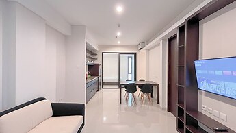 Exclusive 2BR Apartment (No Kitchen) with Balcony at Skales Residence 