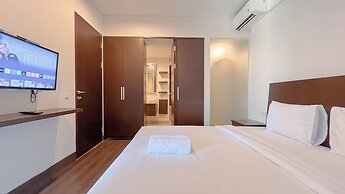 Exclusive 2BR Apartment (No Kitchen) with Balcony at Skales Residence 