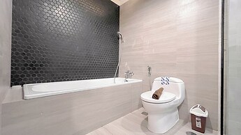 Exclusive 2BR Apartment (No Kitchen) with Balcony at Skales Residence 