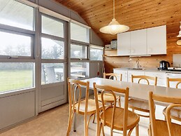 Inviting Cabin in Camping Resort