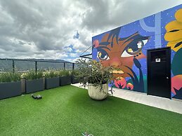 Apto con Jacuzzi Privado y vista verde