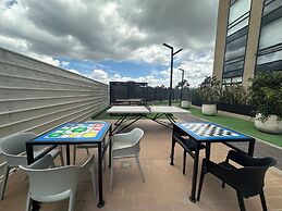 Apto con Jacuzzi Privado y vista verde