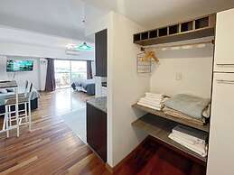 Cozy Studio on a High Floor With Panoramic Views in Villa Urquiza