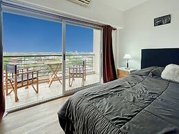 Cozy Studio on a High Floor With Panoramic Views in Villa Urquiza