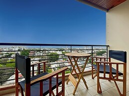 Cozy Studio on a High Floor With Panoramic Views in Villa Urquiza