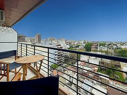 Cozy Studio on a High Floor With Panoramic Views in Villa Urquiza